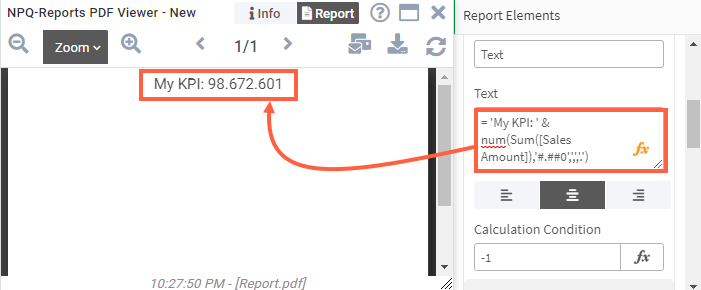 Combined example